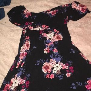 Off the shoulder dress